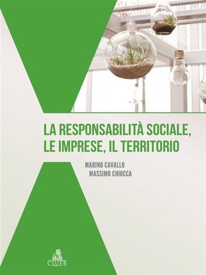 cover image of La responsabilità sociale, le imprese, il territorio